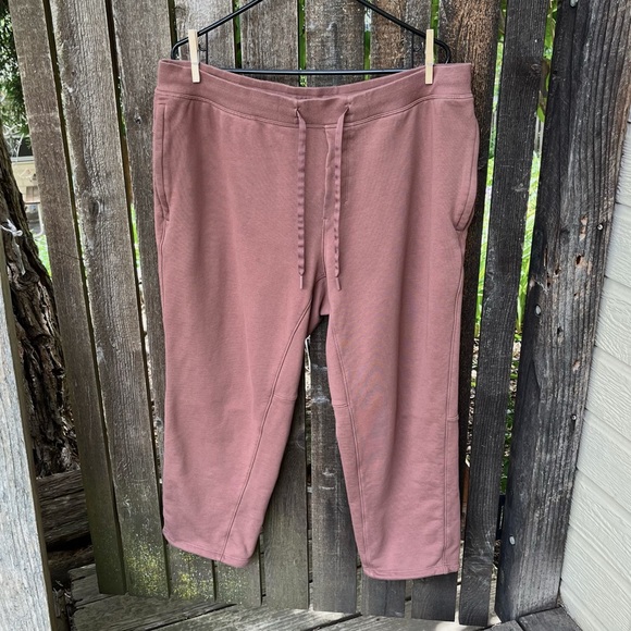 Lululemon Men’s Relaxed Fit French Terry Jogger Pants In Smoky Topaz Sz XXL